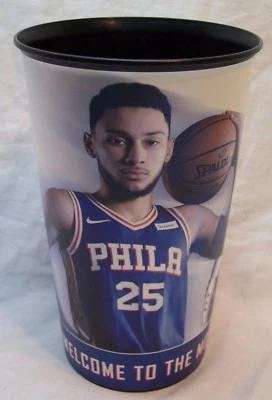 PHILADELPHIA 76ERS SIXERS NBA BEN SIMMONS DARIO SARIC COVINGTON STADIUM CUP - Image 1 of 3