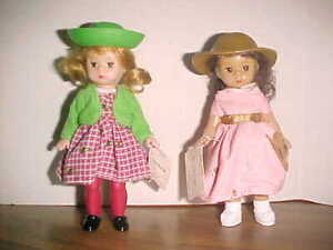 Lot: 2 McDonalds Madame Alexander Dolls 2002 Teddy Bear Doll, 2003 Lady Bug Girl