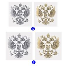 Laptop Russian Coat of Arms Sticker Metal Stickers Decal Federation Eagle Emblem