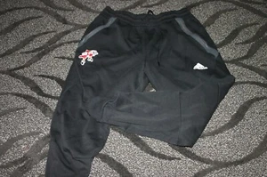 Louisville Cardinals Basketball team issued black dunking bird pants size L - Picture 1 of 2