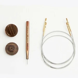 Cables IC de acero inoxidable recubiertos de nailon FIJOS de Knitter's Pride - Imagen 1 de 1
