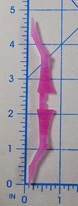 Hasbro Power Rangers Bow Prop Fodder 6" 1/12 Scale Cel Shaded Pink Ranger - Picture 1 of 6