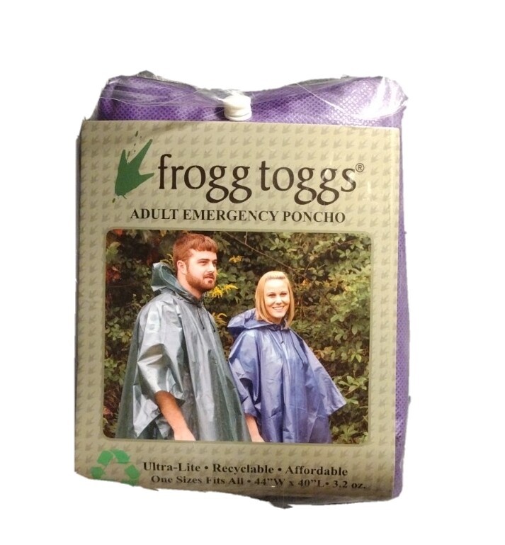 Frogg Toggs Adult Emergency Poncho 