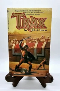 Vintage 1982 Roman Fantasy Novel Trax By R.L.S. Hawke First Edition Paperback - Picture 1 of 10