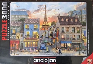 PUZZLE 3000 Pièces - Les Rues de Paris - Anatolian - Picture 1 of 3