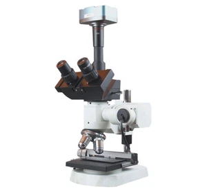1200x Trinocular Metallurgy Microscope w XY Stage 3Mp Camera Measuring Software - Picture 1 of 3