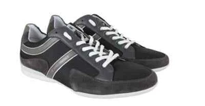 Neu im Karton Hugo Boss Orange Label von Hugo Boss Seattor dunkelgraue Turnschuhe Größe 12 (US) - Bild 1 von 6