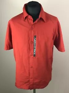 Salomon Advanced Skin Button-Up Shirt Herren Gr. M Modell 2003 rot Trikot - Bild 1 von 12