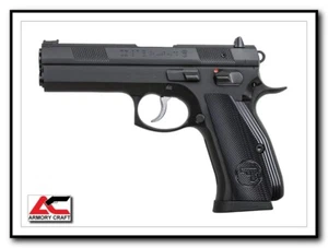 CZ 97 Aluminum Grips - OEM Factory - Long - No Magwell - Picture 1 of 12