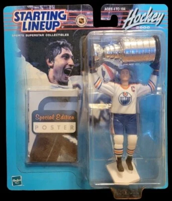 2000 Hasbro Starting Lineup WAYNE GRETZKY Figure Special Edition with Poster  - Image 1 of 4