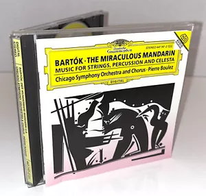 Bartok 1996 CD The Miraculous Mandarin + Musik für Streicher Percussion & Celesta - Bild 1 von 4