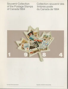 Colección anual/anual de estampillas de Canadá 1984 (abierta) - Imagen 1 de 1