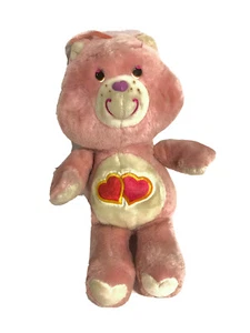 VINTAGE 1980's  KENNER CARE BEAR LOVE A LOT BEAR  13" PLUSH STUFFED TOY Animal - Picture 1 of 3