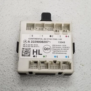 2016-2019 Mercedes W205 C300 C350e Door Control Module OEM A2229008207 - Picture 1 of 7