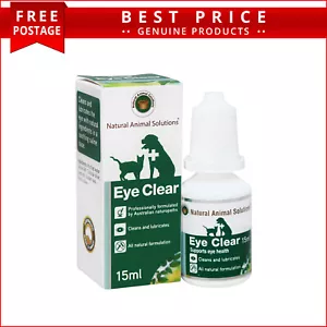Natural Animal Solutions 15 mL Eye Clear for Dogs and Cats Eye Cleaner - Picture 1 of 2