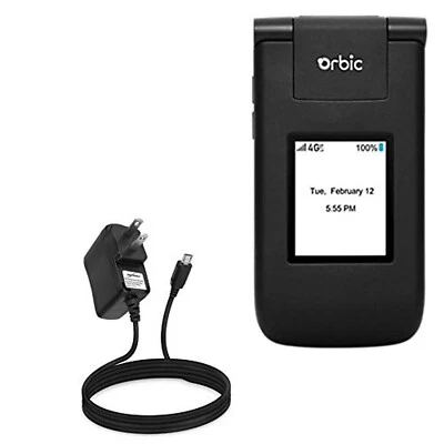 Cargador BoxWave Compatible con Orbic Journey V (Cargador Cargador de Pared Directo... Foto 1 de 4