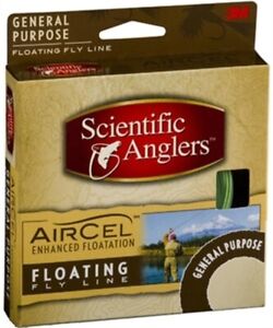 Lot 3 15317-4 Scientific Anglers Air Cel General Purpose Floating Fly SZ #8 Line