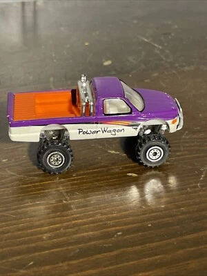 Realltoy Power Wagon Dodge Mopar Cummings Deisel 1/64 Truck Purple/White - Image 1 of 4