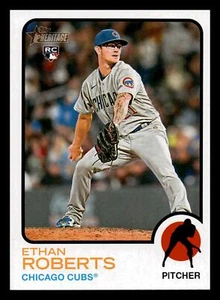 Ethan Roberts RC 2022 Topps Heritage #682 Rookie Chicago Cubs NM-MINT - Picture 1 of 2