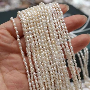 Rund Perlmutt-Muschelperle 2-3mm DIY-Zubehör Perlen Halskettenherstellung - Bild 1 von 7