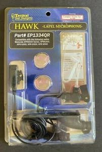 Tactical Ear Gadgets Hawk Lapel Microphone EP1334QR brand new Sealed - Picture 1 of 2