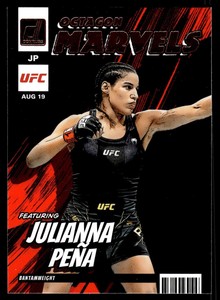 2023 Donruss UFC Octagon Marvels #8 Julianna Pena - Bantamweight