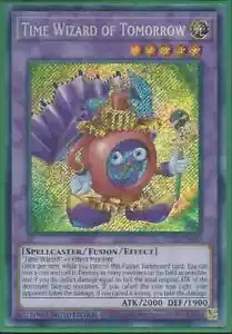 Yugioh - Time Wizard of Tomorrow - Limited Edition Secret Rare Holographic Card - Picture 1 of 1