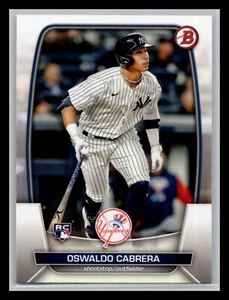 Bowman #32 Oswaldo Cabrera RC 2023 New York Yankees - Imagen 1 de 2