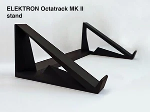 Ständer, Stand für ELEKTRON Octatrack MK2 MKII - Schwarz (ca. 30 Grad Steigung) - Bild 1 von 3