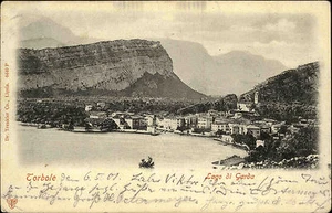 Torbole Gardasee Lago di Garda Italien Italia AK 1901 gelaufen Kornthal Korntal - Bild 1 von 2