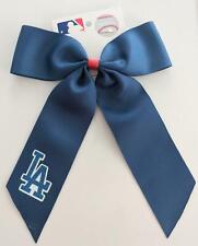 Los Angeles Dodgers Hair Bow Licensed Large Sparkle Cheer Bow