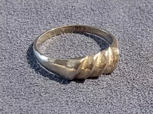 Vintage Sterling Silver Ring Size 5.75 - Foto 1 di 5