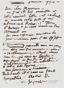André Dunoyer de Segonzac (1884-1974), French artist - Picture 1 of 1