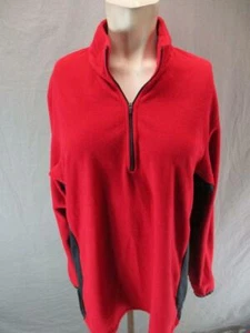 Pullover Nike Talla L Para Hombres Rojo Atlético Manga Larga Polar Activo 1/2 Cremallera GR6970 - Imagen 1 de 7