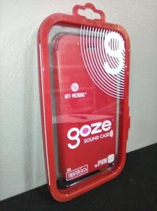 [NIB] Goze Apple Iphone 6 / 6S Anti-Microbial Cell Phone Sound Case Theater, Red - Picture 1 of 13
