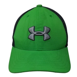 Under Armour Boy's Fitted Mesh Back Hat Multicolor Size S/M Embroidered Logo - Picture 1 of 8
