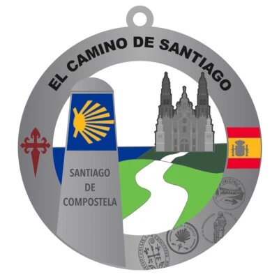 圣地亚哥卡米诺奖章 — 第 1/4 张图片