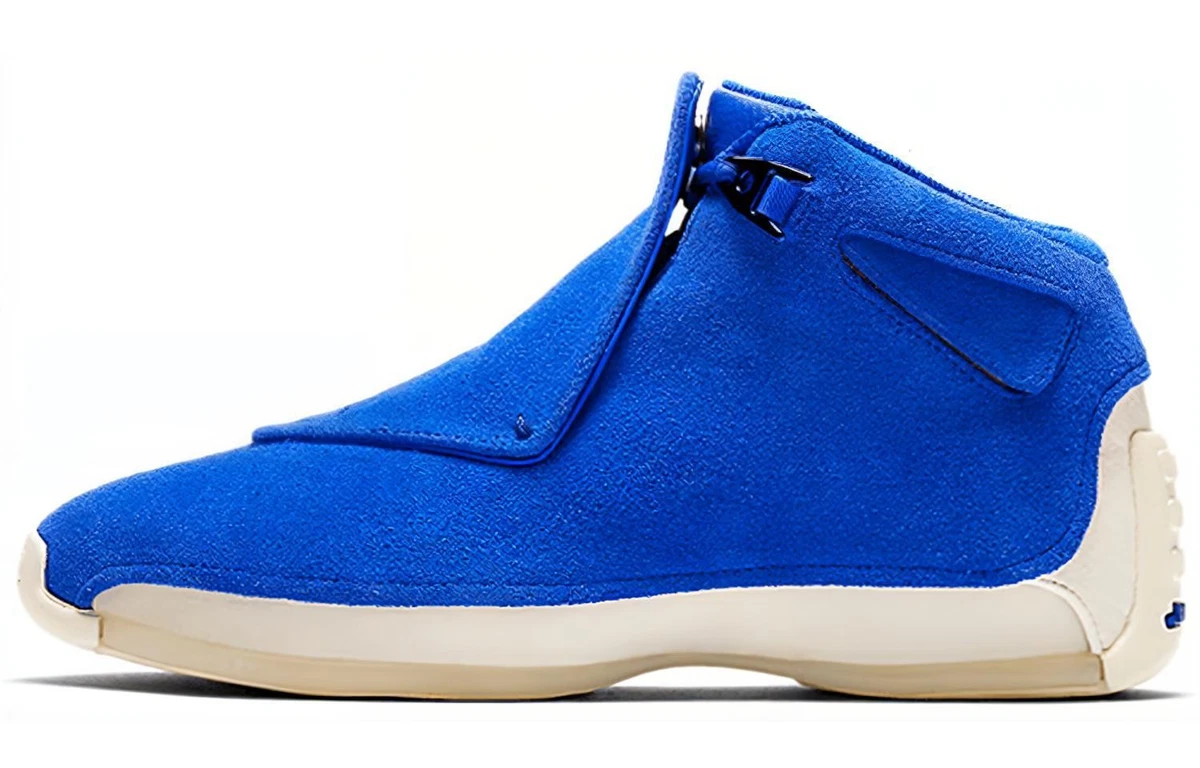 Jordan 18 Retro Blue Suede | eBay