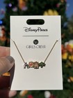 Disney Parks Four Parks WDW Attractions Icons Necklace By Girls Crew New