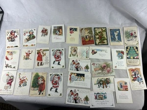 Postales de Navidad de principios de 1900 (46), ideales para tarjetas X-Mas caseras - Imagen 1 de 17