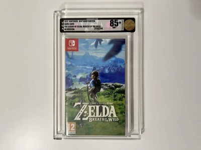 Nintendo Switch Zelda Breath Of The Wild 2017 Graded VGA 85+ Release Jahr UK  - Bild 1 von 2