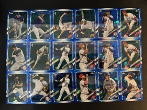 ¡Lote de 39 tarjetas Topps Chrome Update Sapphire 2021!! - Imagen 1 de 3