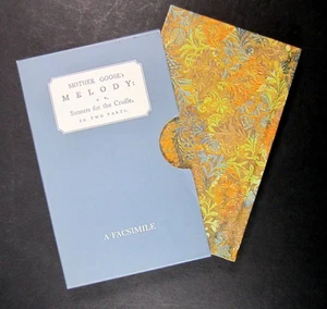 Mother Goose's Melody Sonnets for the Cradle in Two Parts Slip Case Book Bewick - Bild 1 von 9