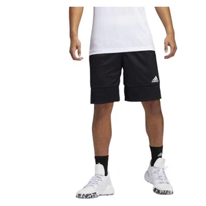 Pantalones Cortos Adidas Para Hombre Climalite 3G Velocidad Reversible Poliéster X-Grande Negros - Imagen 1 de 14