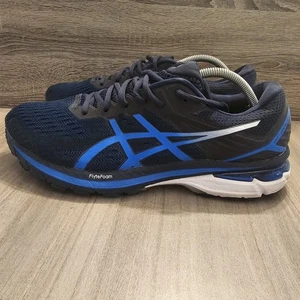 Scarpe da corsa sportive blu Asics GT-2000 9 da uomo taglia 11,5 sneakers 1011A983 - Foto 1 di 11