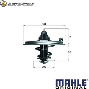THERMOSTAT KÜHLMITTEL TX 36 85D FÜR BMW 7/E38/E32 M62B44 4.4L M60B40 4.0L 8cyl - Picture 1 of 16