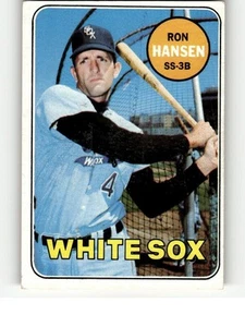 RON HANSEN 1969 Topps #566 B1003AR2S106P87 FREE SHIPPING - Picture 1 of 2