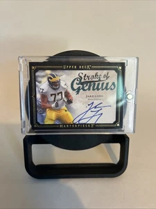 Jake Long Upper Deck 2008 Masterpiece SOG Rookie Autograph Signed Auto LOOKY - Picture 1 of 2