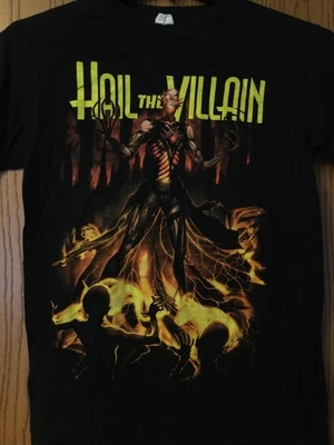 Hail The Villain - 加拿大硬摇滚乐队安大略省 - 黑色衬衫 - S - AAA — 第 1/3 张图片