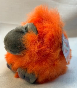 Vintage SWIBCO PUFFKINS Plush Toy with Tags-OMAR The ORANGUTAN - Picture 1 of 4